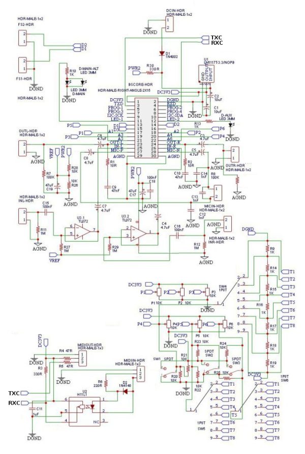 BGPM-1 PCB (Blackstomp Generic Production Model-1) – Deeptronic